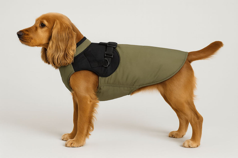 Skipper Raincoat Harness  Kaki