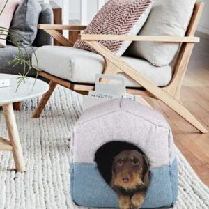 CHALET - House bed foldable Aquamarine and Sand