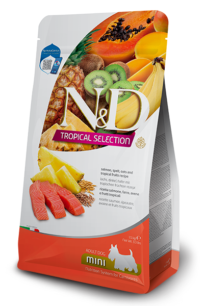 Dog N&D Tropical Salmon Mini 5kg