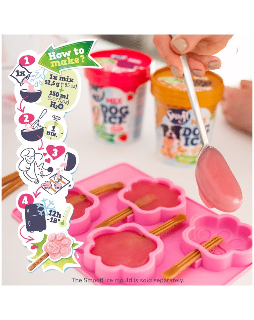 Smoofl Starter Kit Mix for Dog Ice - Large