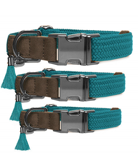 Kaya Adjustable Collar Petrole