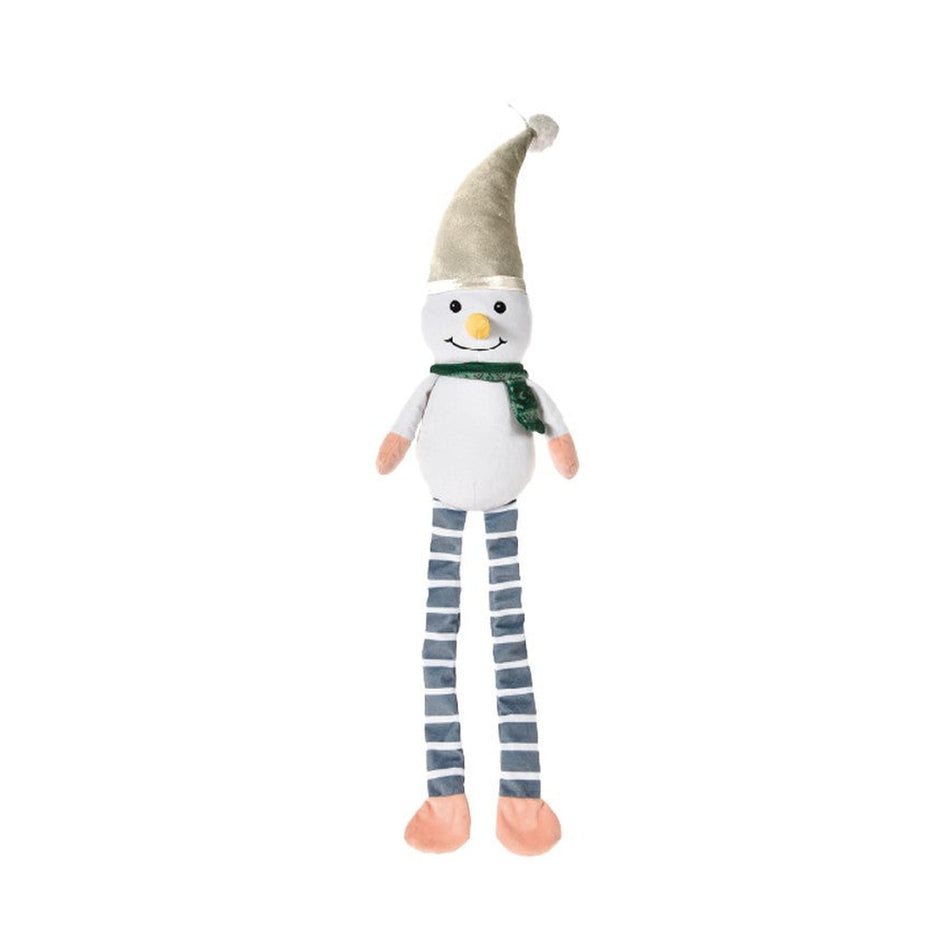 XMAS Snowman plush, XXL, dog, 80cm