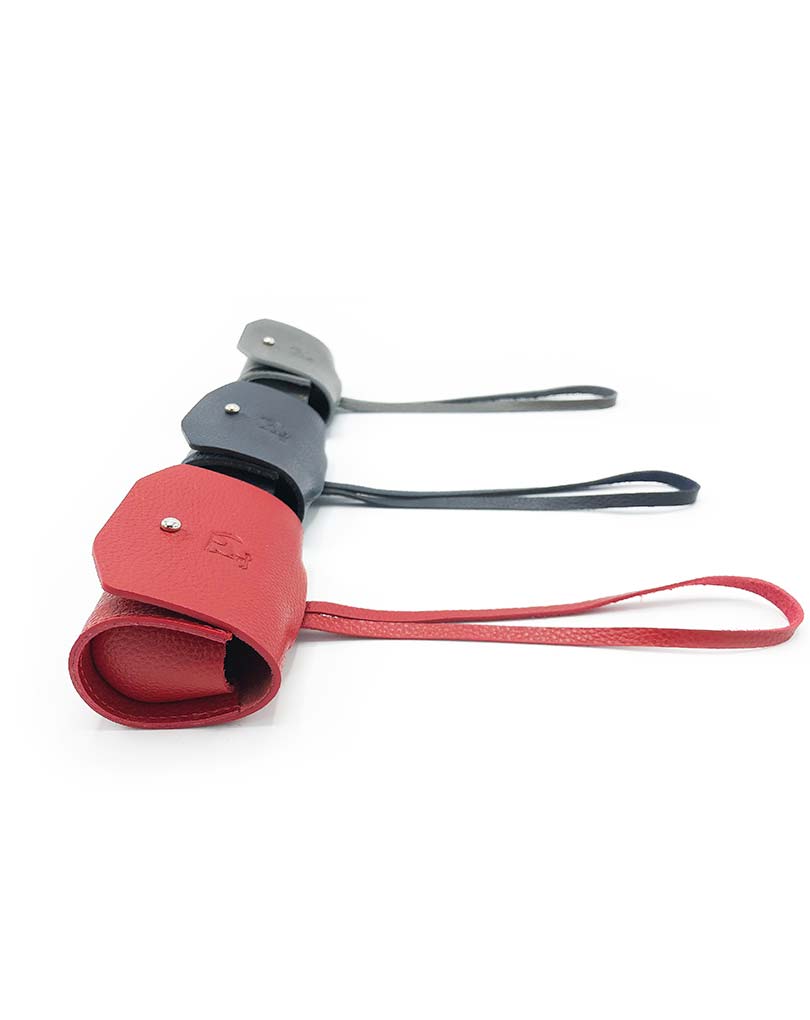 The Marine Leather Poop Bag Holder