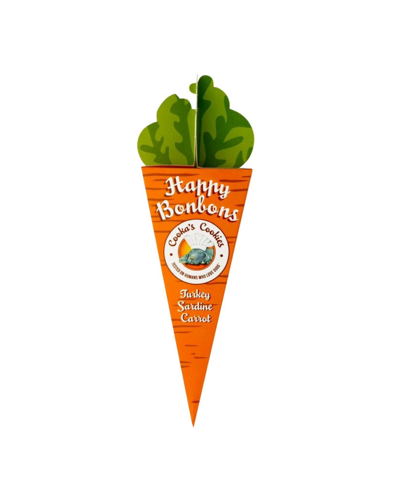 Happy Bonbons Turkey, Sardine & Carrots 50g