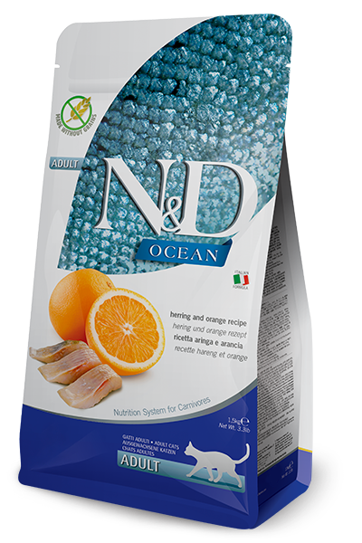 Ocean Herring & Orange 1.5kg