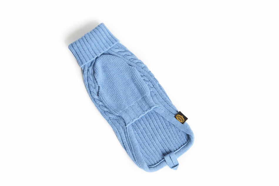 Wool & Cashmere Blend Sweater Blue