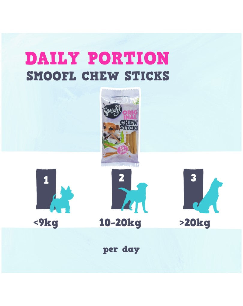 Smoofl Original Chew Sticks