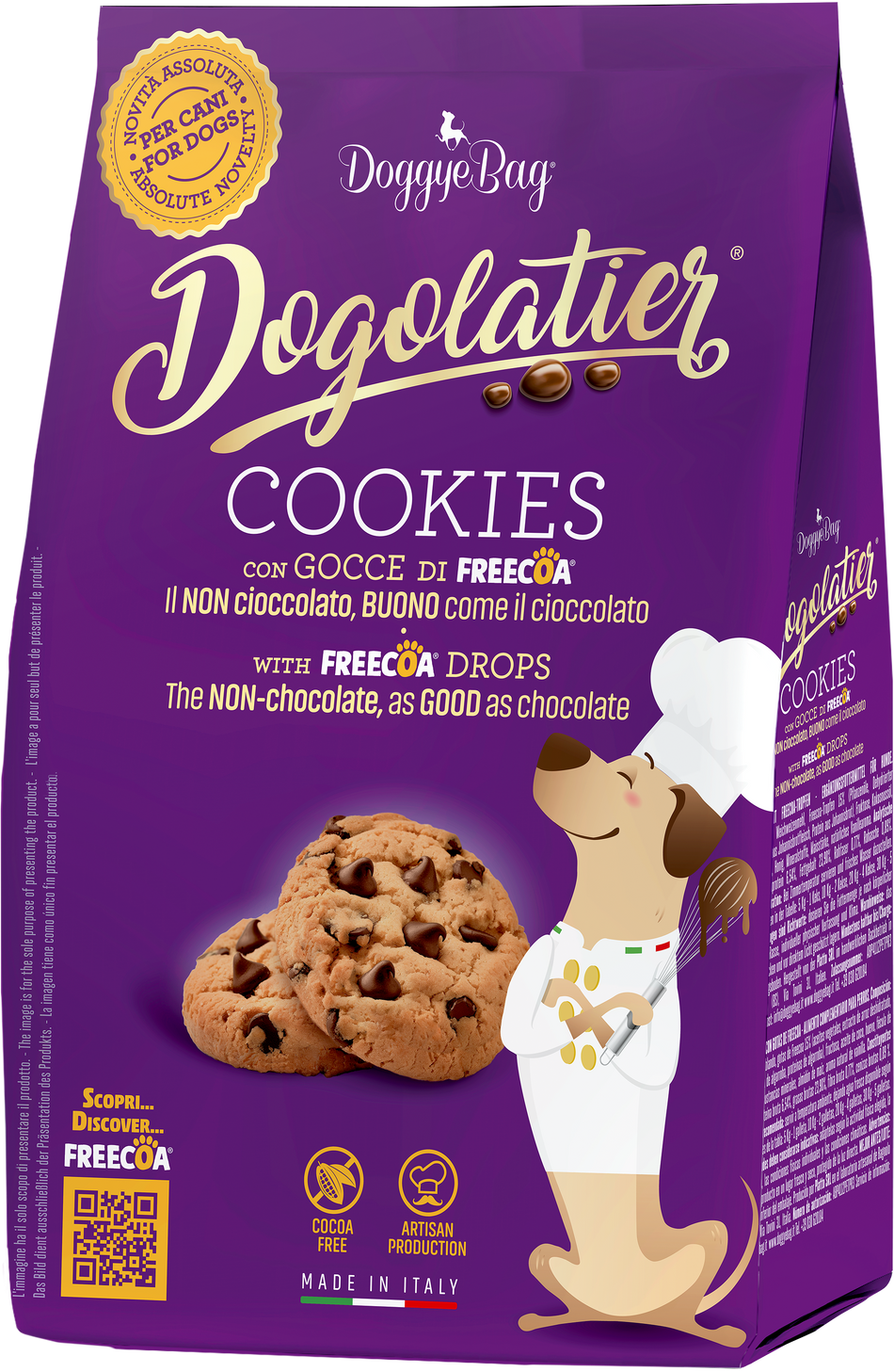 Dogolatier - Cookies with Freecoa Drops 180g
