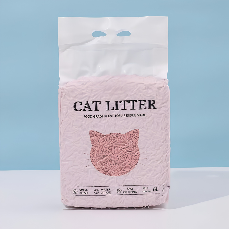 Tofu Cat Litter - Peach Blossom 6L