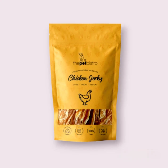 The Pet Bistro Chicken Jerkey 100g