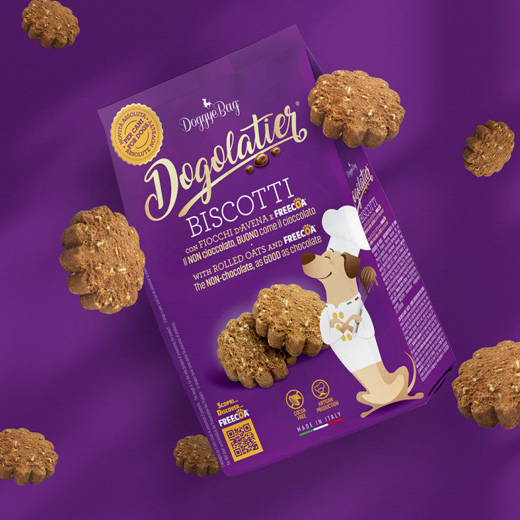 Dogolatier - Oatmeal and Freecoa Biscuits 180g