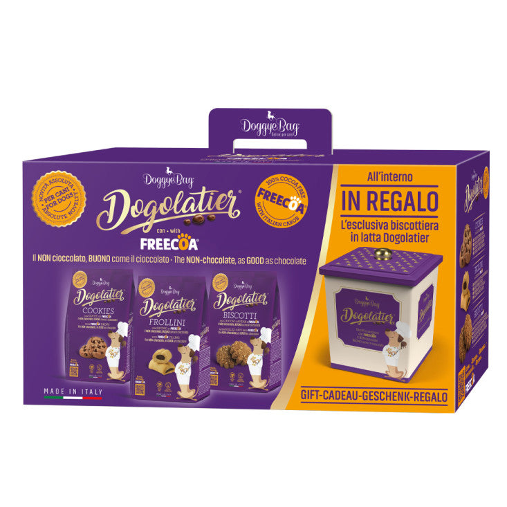Dogolatier - Tasting Box with FREE Biscuit Jar