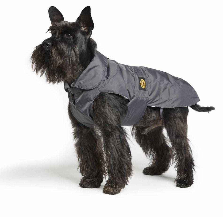 Raincoat with Detachable Futter Grey