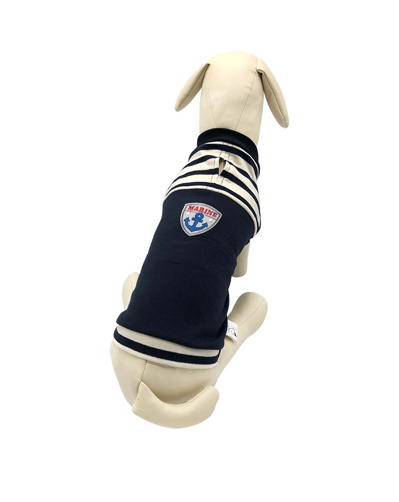 The Breton Stripes & Anchor Badge