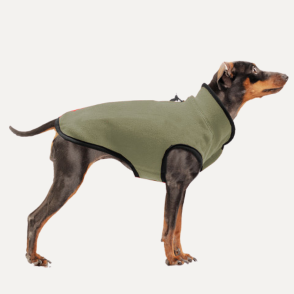 Milk & Pepper Khaki Lightweight Explorer Fleece