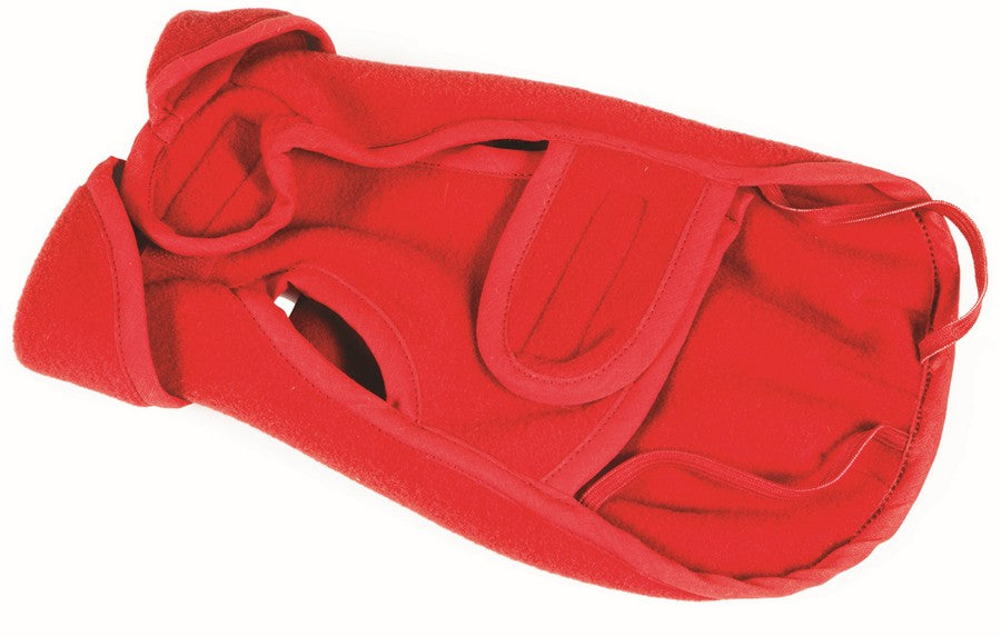 Polar Fleece Coat Red