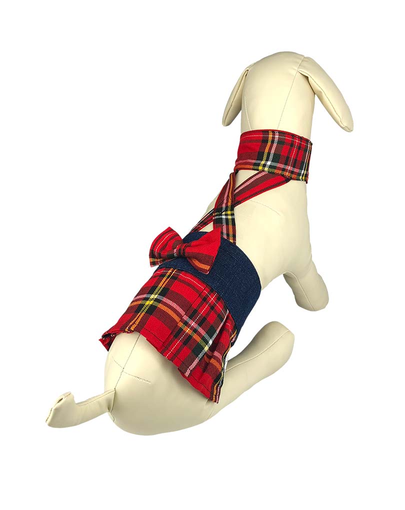 "The Royal Stewart Tartan Plaid" Dress