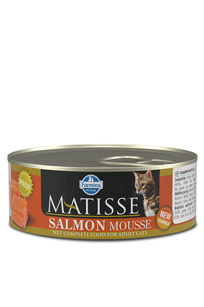 Matisse Cat  Salmon Mousse 85g