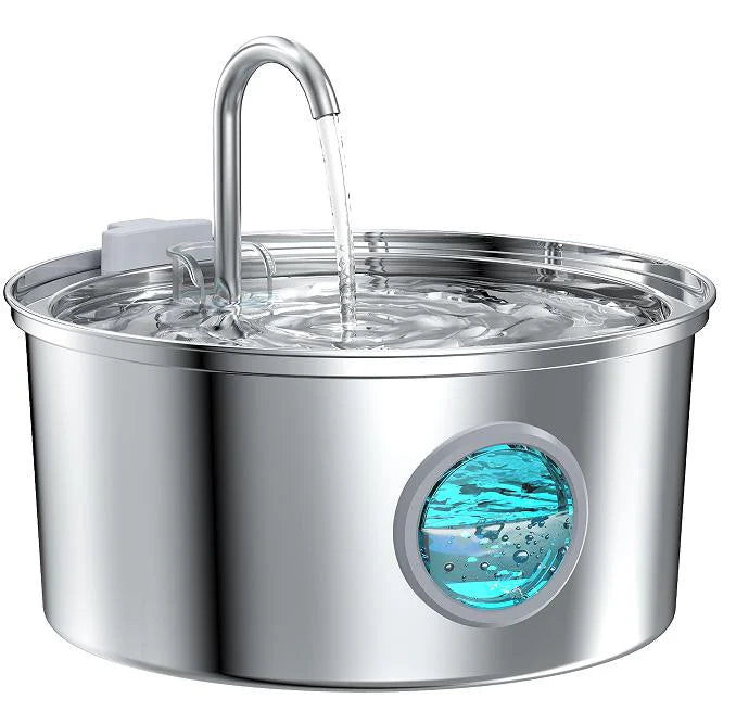 Steel Paws Stainless water fountain 3.2 L