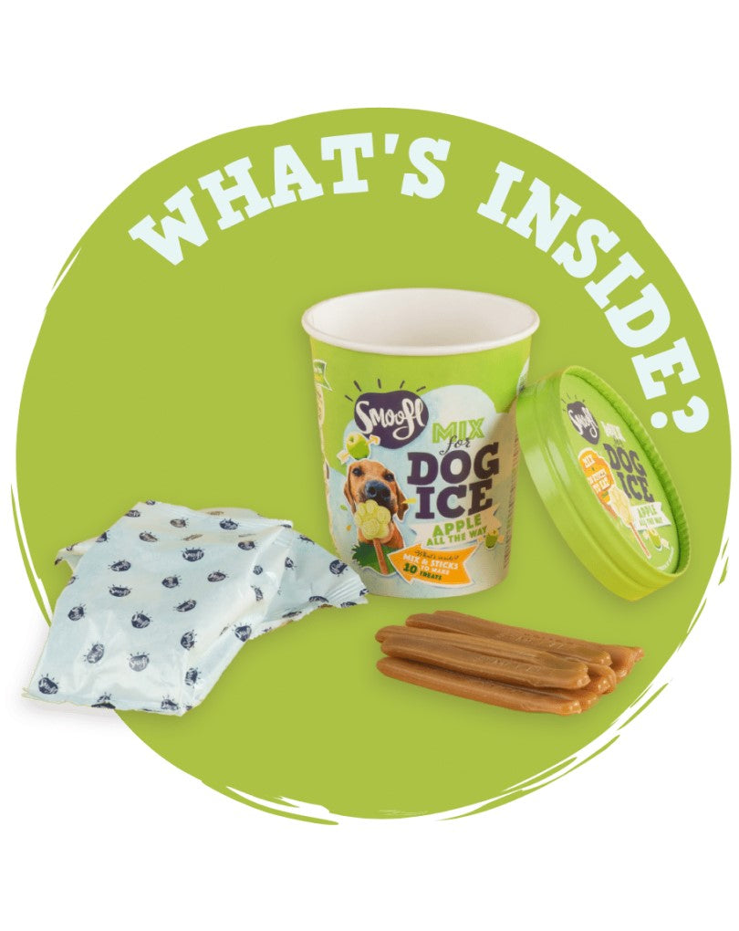 Smoofl Apple Mix for Dog Ice