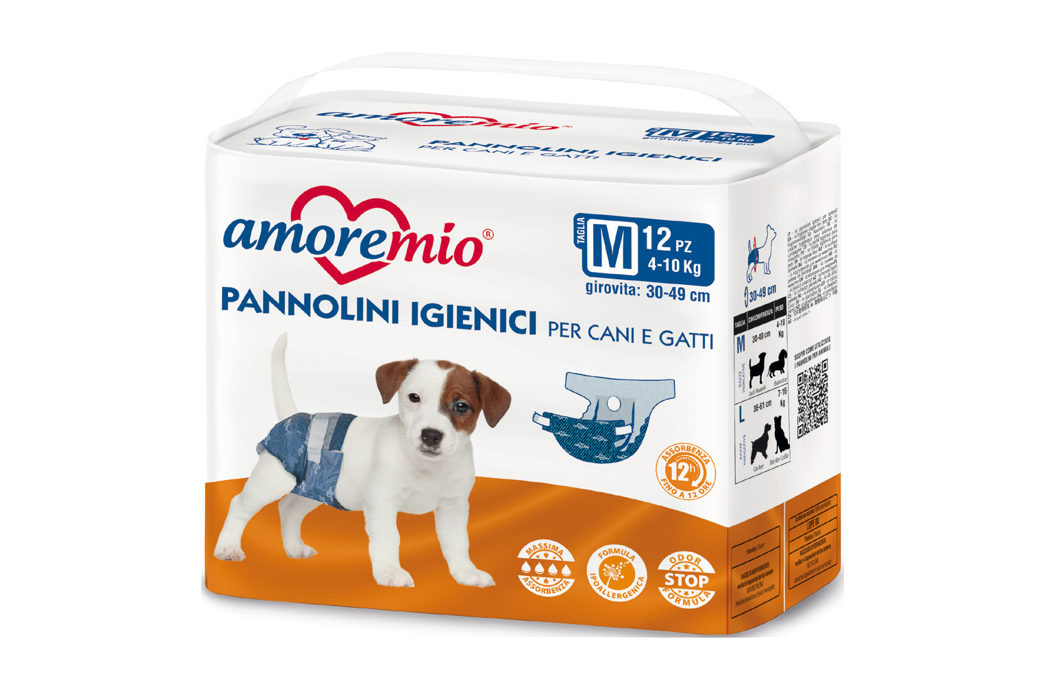 Amoremio Hygiene Diapers – Medium (M)